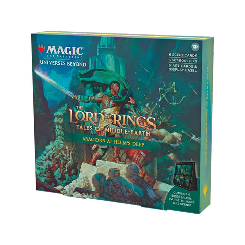 MTG LOTR Tales of Middle-earth Scene Box Aragorn at Helm's Deep Foil Set