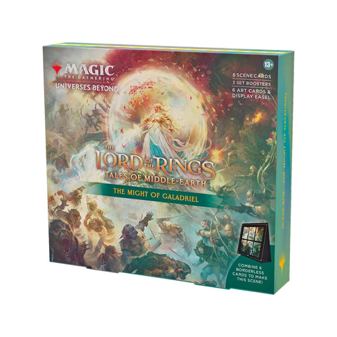 MTG LOTR Tales of Middle-earth Scene Box – The Might of Galadriel Foil Set