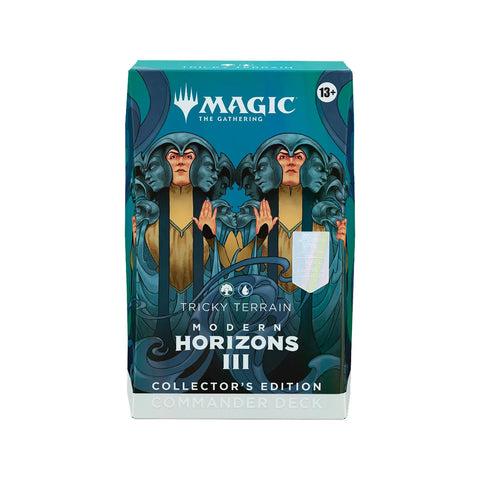 Magic The Gathering Modern Horizons 3 Collector Commander Deck Tricky Terrain