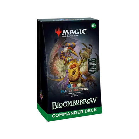 MTG Bloomburrow Family Matters Commander Deck 100 Cards Ready to Play