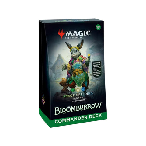 MTG Bloomburrow Peace Offering 100-Card Commander Deck Multiplayer