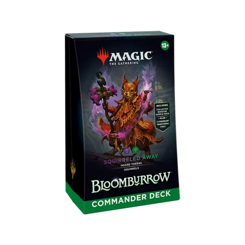 MTG Bloomburrow Commander Deck Squirreled Away Multiplayer Ready