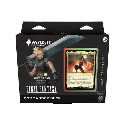 MTG Final Fantasy - Commander Multiplayer Magic Deck - Limit Break