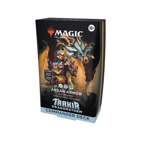 Magic MTG Tarkir Dragonstorm Commander Deck – Abzan Armor WBG