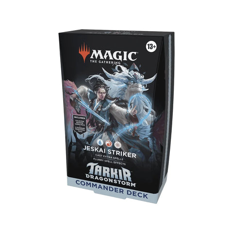 MTG Tarkir Dragonstorm Jeskai Striker Commander Deck 100-Card Set