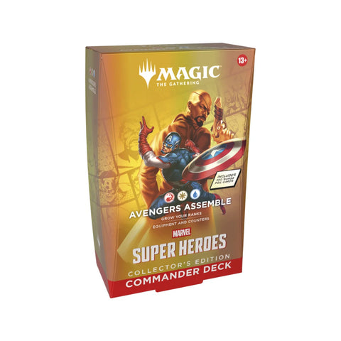 MTG - Marvel Super Heroes - Collector Commander Set - Avengers Assemble