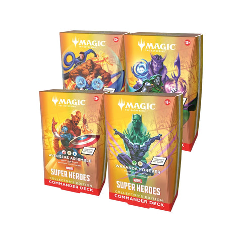 MTG - Marvel Super Heroes - Collector's Edition Commander Set