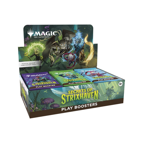 MTG Secrets of Strixhaven Play Booster Box | 30 Packs | Rare & Foil Cards