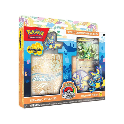 Pokemon TCG 2024 World Championship Deck Fernando Cifuentes Crushing Thorn