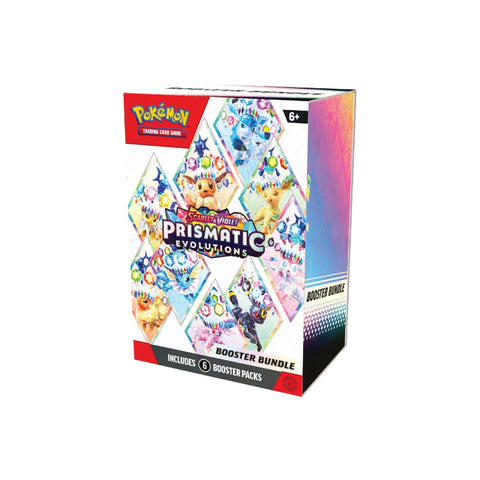 Pokémon TCG Prismatic Evolutions 6 Booster Packs Scarlet & Violet