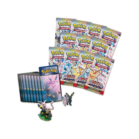Pokemon TCG Prismatic Evolutions Espeon & Umbreon ex Premium Figure Box