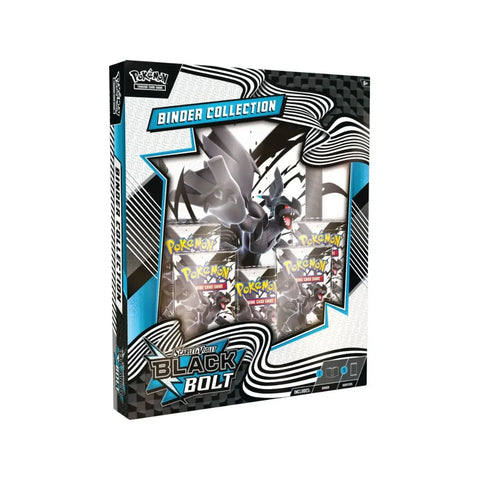 Pokémon TCG Scarlet & Violet Black Bolt Binder Collection Zekrom w/ 5 Boosters