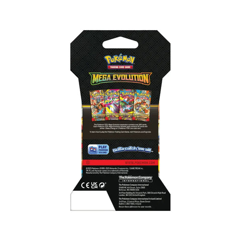 Pokémon TCG: Mega Evolution ME01 Sleeved Booster Pack