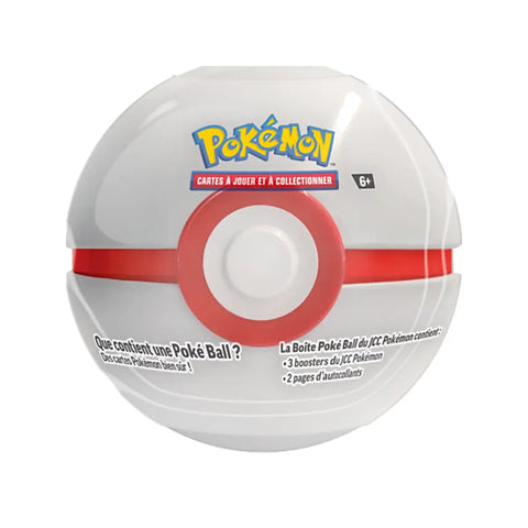Pokémon TCG 2025 Poké Ball Tin French Edition Sealed Collectible
