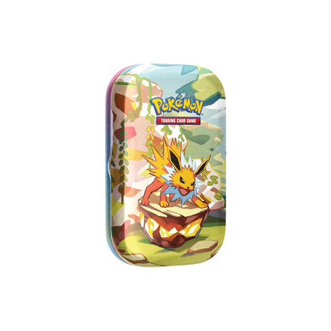 Pokemon TCG: Scarlet & Violet – Prismatic Evolutions Mini Tin (Random Design Assortment)