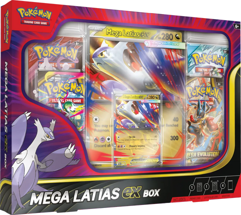 Pokemon TCG Mega Latias EX Box with Promo Card & 4 Booster Packs