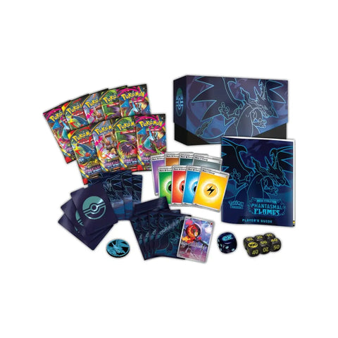 Pokemon TCG Phantasmal Flames Elite Trainer Box Set with Charcadet Promo