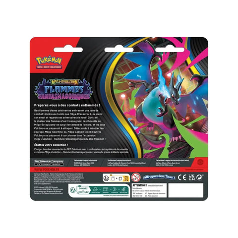 Pokemon TCG Méga-Évolution Flammes Fantasmagoriques Pack (French)