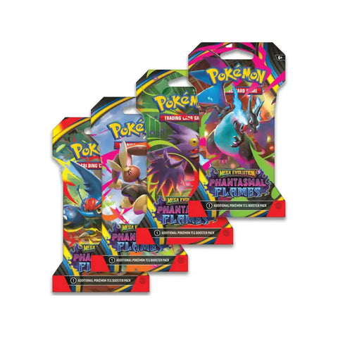 Pokémon TCG: Phantasmal Flames ME02 Sleeved Booster Pack