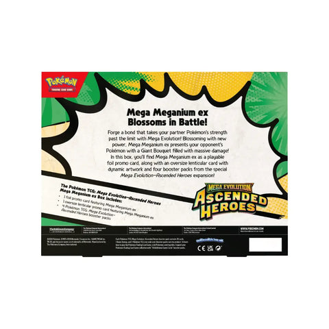 Pokémon TCG: Mega Evolution: Ascended Heroes - Mega Meganium ex Box