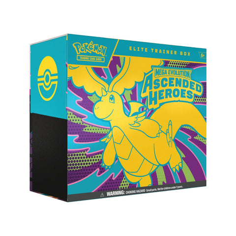 Pokemon TCG Mega Evolution Ascended Heroes Elite Trainer Box Dragonite Ex