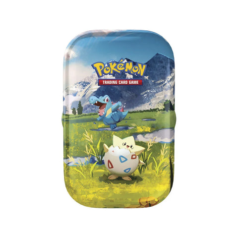 Pokemon TCG Ascended Heroes Mini Tin Togepi & Totodile w/ 2 Boosters