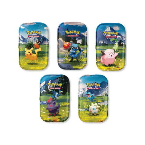 Pokemon TCG Ascended Heroes Mini Tin Togepi & Totodile w/ 2 Boosters