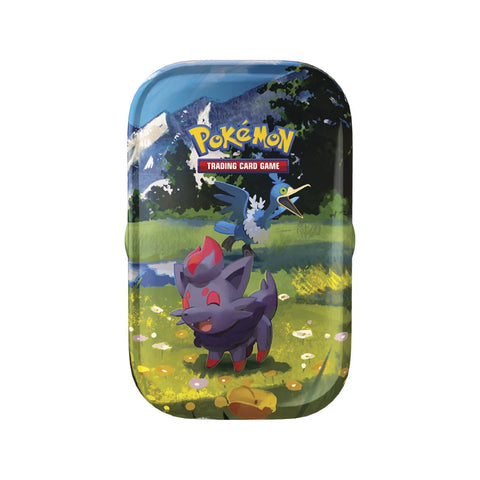 Pokemon TCG Ascended Heroes Mini Tin Zorua & Cramorant 2 Booster Packs