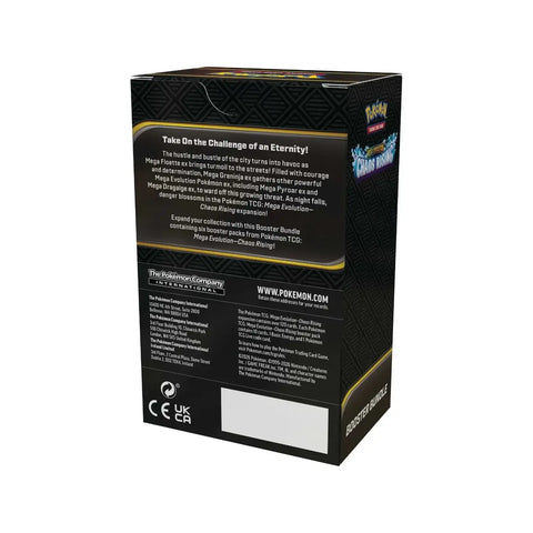 Pokemon TCG Mega Evolution Chaos Rising Booster Bundle - 6 Packs