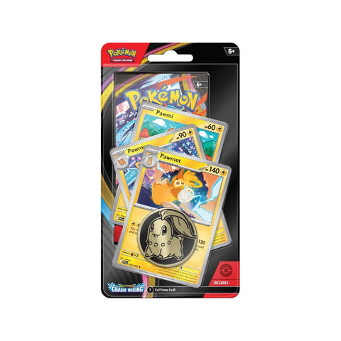 Pokémon TCG Mega Evolution Chaos Rising Premium Checklane Blister Pawmot