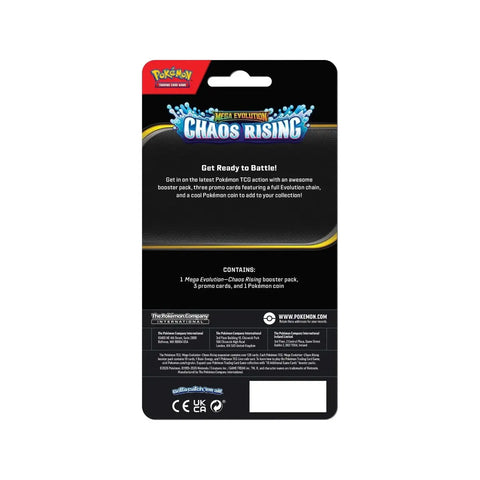 Pokémon TCG Mega Evolution Chaos Rising Premium Checklane Blister Pawmot