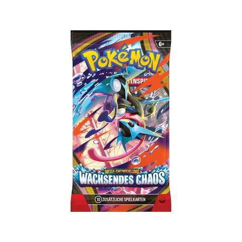 Pokémon TCG: Mega Entwicklung - ME04: Wachsendes Chaos Booster Box (36) (German)