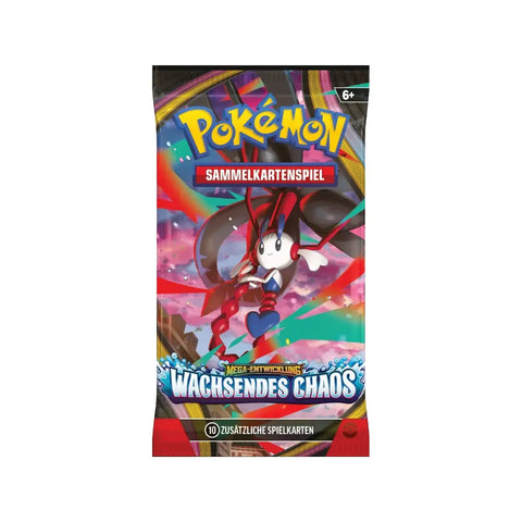 Pokémon TCG: Mega Entwicklung - ME04: Wachsendes Chaos Booster Box (36) (German)