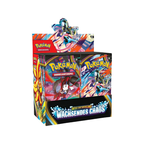 Pokémon TCG: Mega Entwicklung - ME04: Wachsendes Chaos Booster Box (36) (German)
