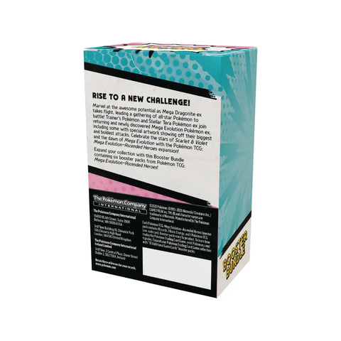 Pokémon TCG Mega Evolution Ascended Heroes Booster Bundle 6 Pack