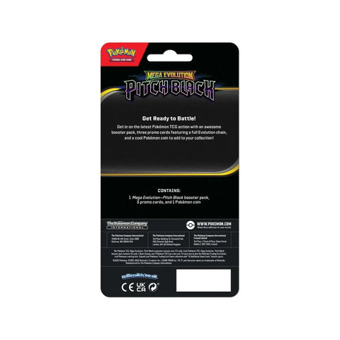 Pokémon TCG: Mega Evolution - ME05: Pitch Black - Premium Checklane Blister - Gengar