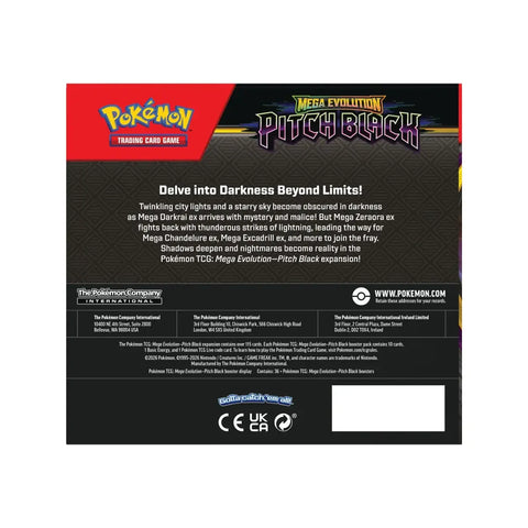 Pokémon TCG: Mega Evolution - ME05: Pitch Black Booster Box (36)