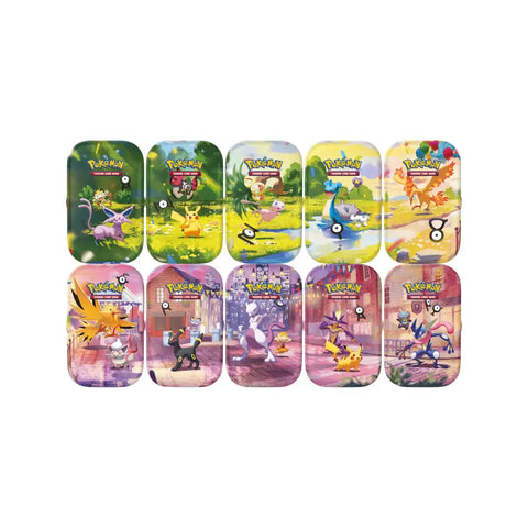 Pokémon TCG: 30th Celebration - Mini Tin Display (10x Tins)