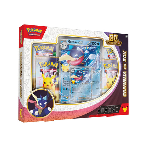 Pokémon TCG: 30th Celebration - Ex Box - Greninja ex