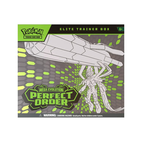 Pokemon TCG Mega Evolution Perfect Order Elite Trainer Box 9 Booster Packs