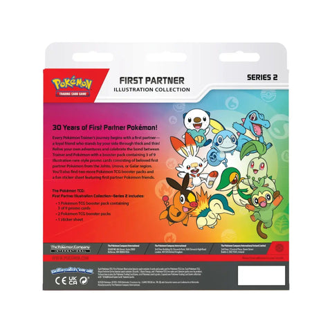 Pokémon TCG - 30th Anniversary - First Partner Illustration Collection: Series 2 (2026) (US)