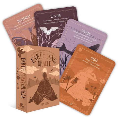 Earth Song Oracle Card Deck by Rockpool 36 Cards & Guidebook Divination