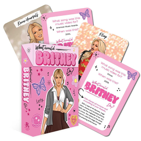 What Would Britney Do? Britney Spears Inspiration Card Deck Rockpool