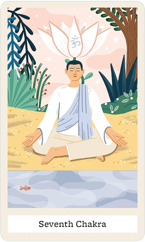 Crystals & Chakras Oracle Cards Deck For Inner Balance US Games Systems