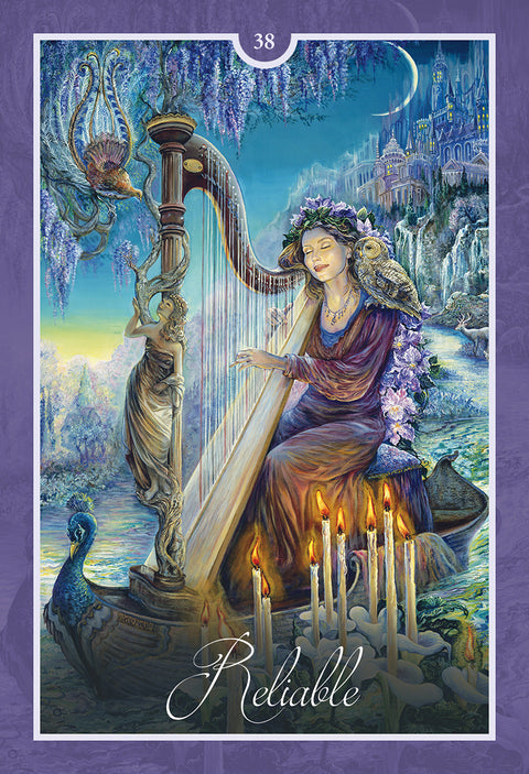 Whispers Of Healing Oracle Deck Cards Esoteric Fortune Telling Blue Angel