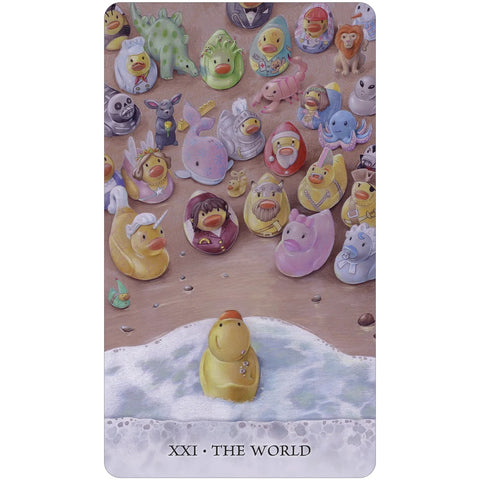 Tarot of Tides 78-Card Deck & Guidebook Fantasy Duck Tarot by US Games
