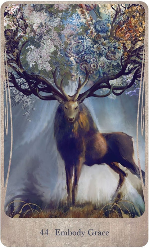 Divine Nature Oracle Cards Deck & Guidebook by Angi Sullins US Games