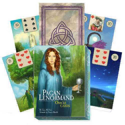 Pagan Lenormand Oracle Cards Deck by Lo Scarabeo with Guidebook
