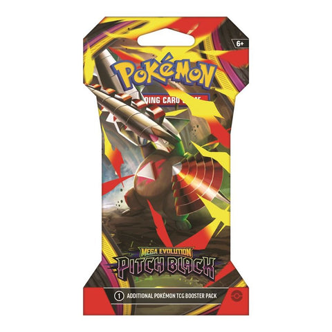 Pokemon Mega Evolution Pitch Black Sleeved Booster Pack (ENG)