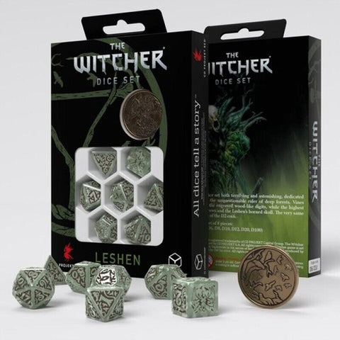 The Witcher Dice Set Leshen - The Totem Builder Role Play Games Q-Workshop NEW